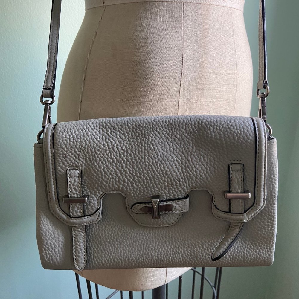 Rebecca Minkoff Gray Leather Crossbody Bag